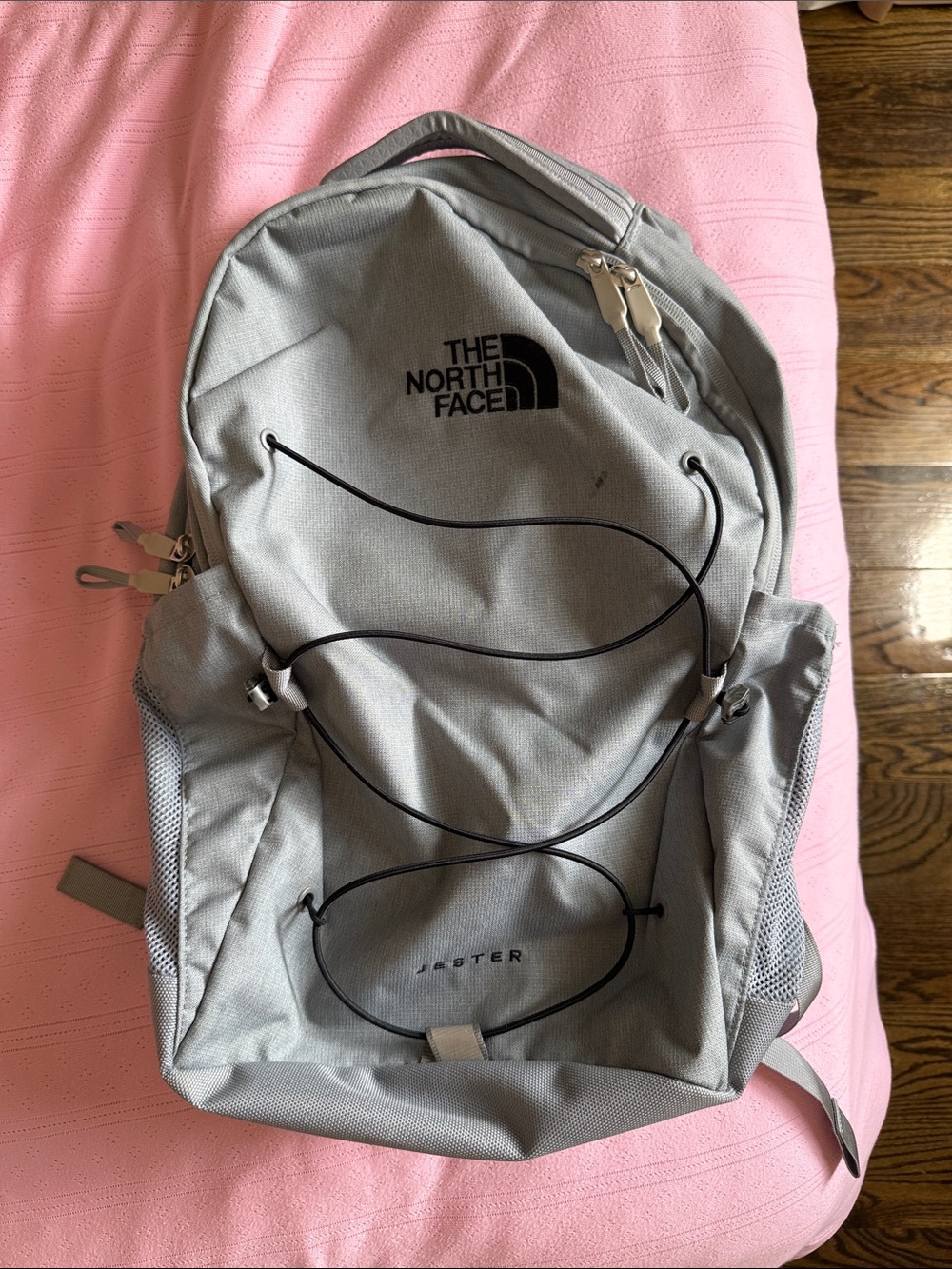 The North Face Jester Backpack - Gray with Black Accents